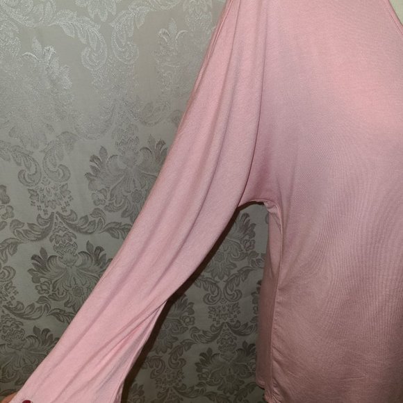 Ruby Ribbon Pink Lounge About Tunic #1669 - Picture 9 of 13